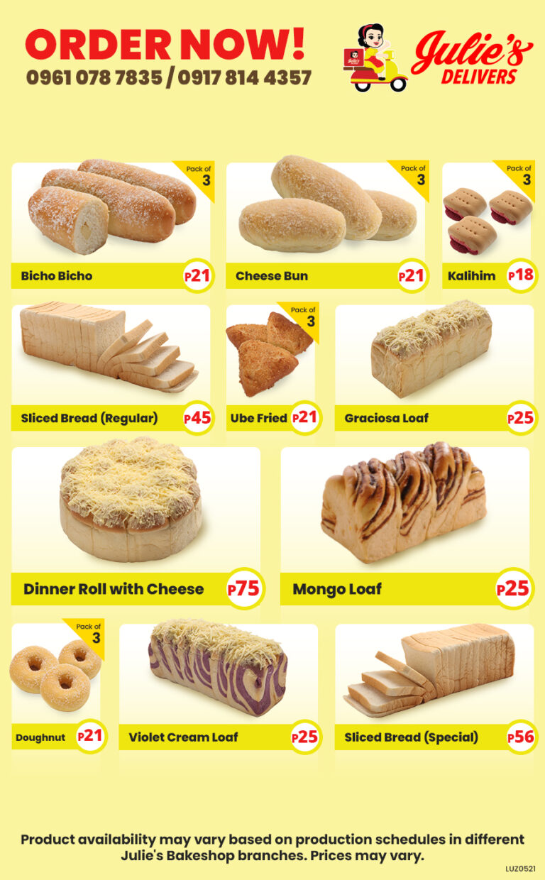 Luzon Pricelist Julie's